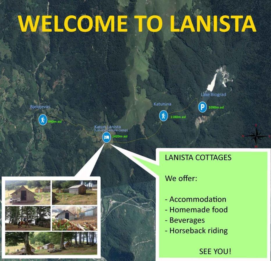 Villa Katun Lanista-Kolibe Bogavac Mojkovac Exterior foto